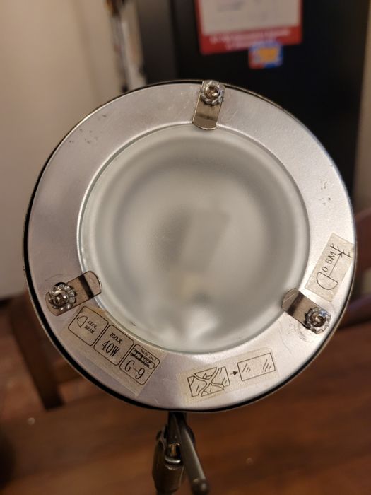 Lampka biurkowa biuro mosia