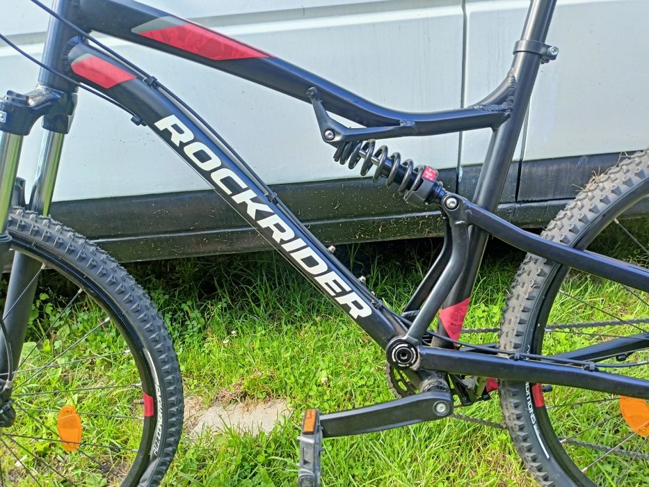 Rower górski ROCKRIDER  MTB ST 530 S 27.5" CZARNY