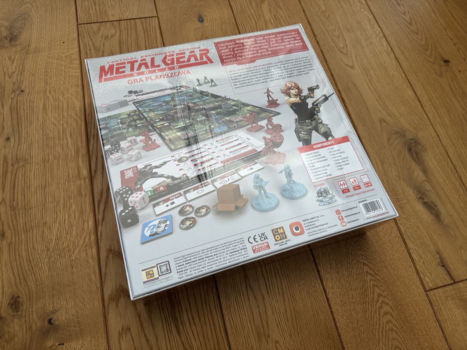 Metal Gear Solid: Gra Planszowa - Szybka wysylka - Nowa w folii