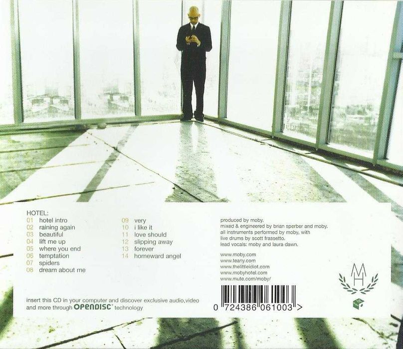 Moby - Hotel (CD)433278049520855041