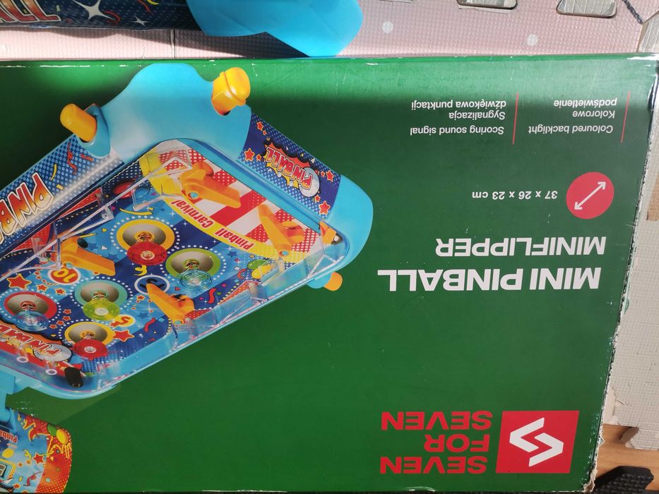 Minipinball gra seven for seven wiek 3+
