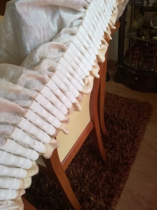 Cortinado para Quarto ou Sala - Beije - Praticamente NOVO