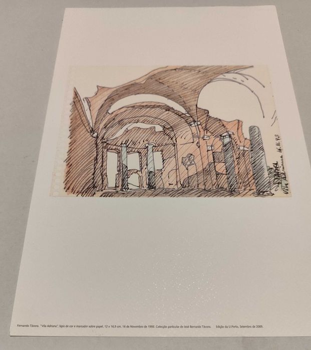 Reprodução desenhos de Arquitetos e Pintores Famosos