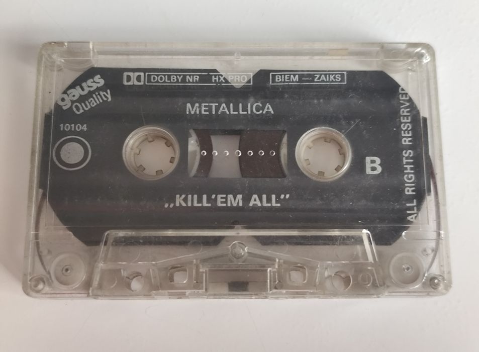 kasety - Metallica – KILL'EM ALL