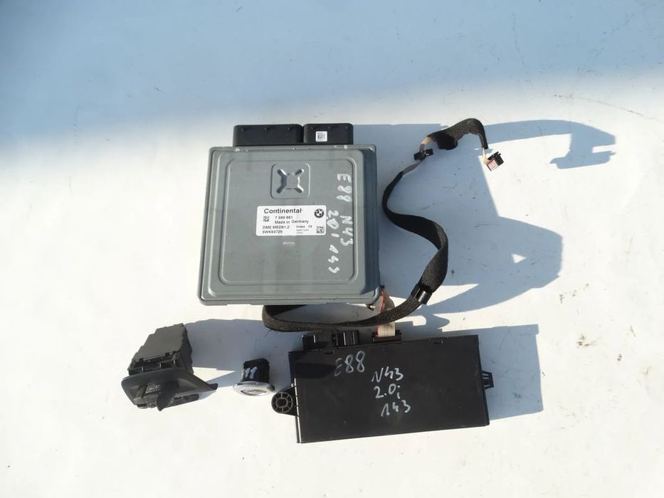 sterownik silnika zestaw startowy do odpalenia bmw e81 e82 e87 e88 n43