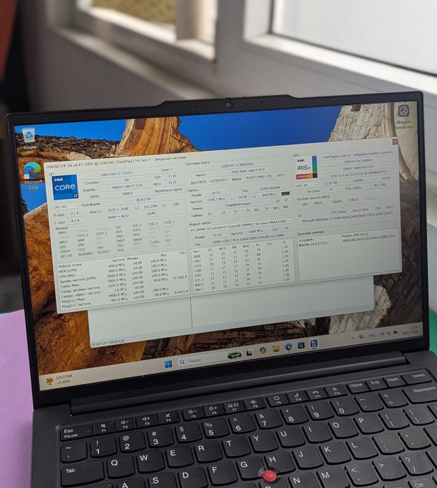 Ноутбук Lenovo ThinkPad E14 Gen5 Aluminium i7 13gen 24gb 512ssd