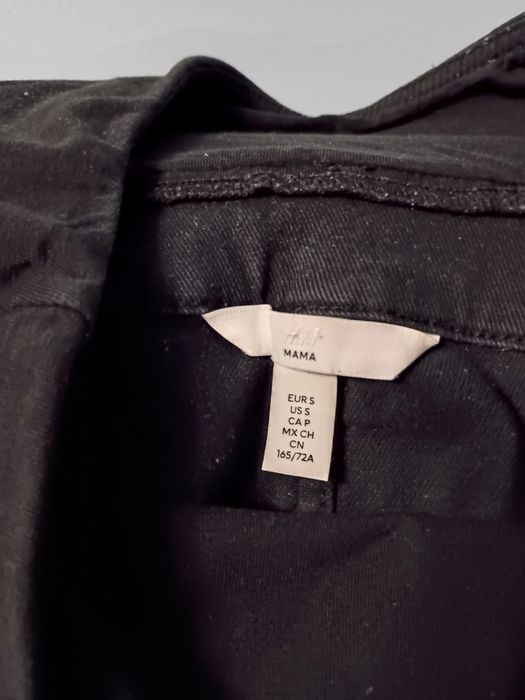 Spodnie ciążowe r.S h&m