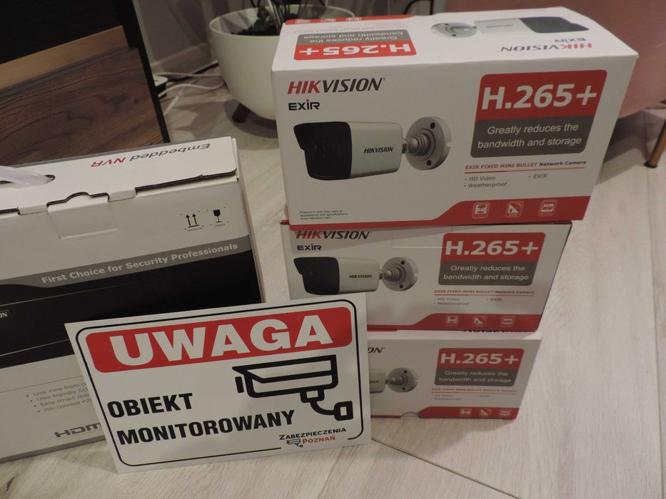 Kamery Hikvision H.265+