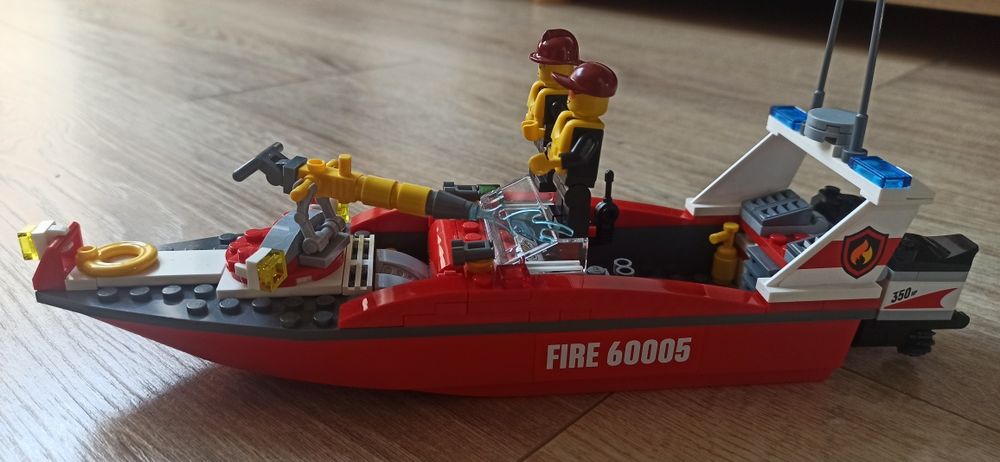 Klocki Lego City 60005 Łódź strażacka