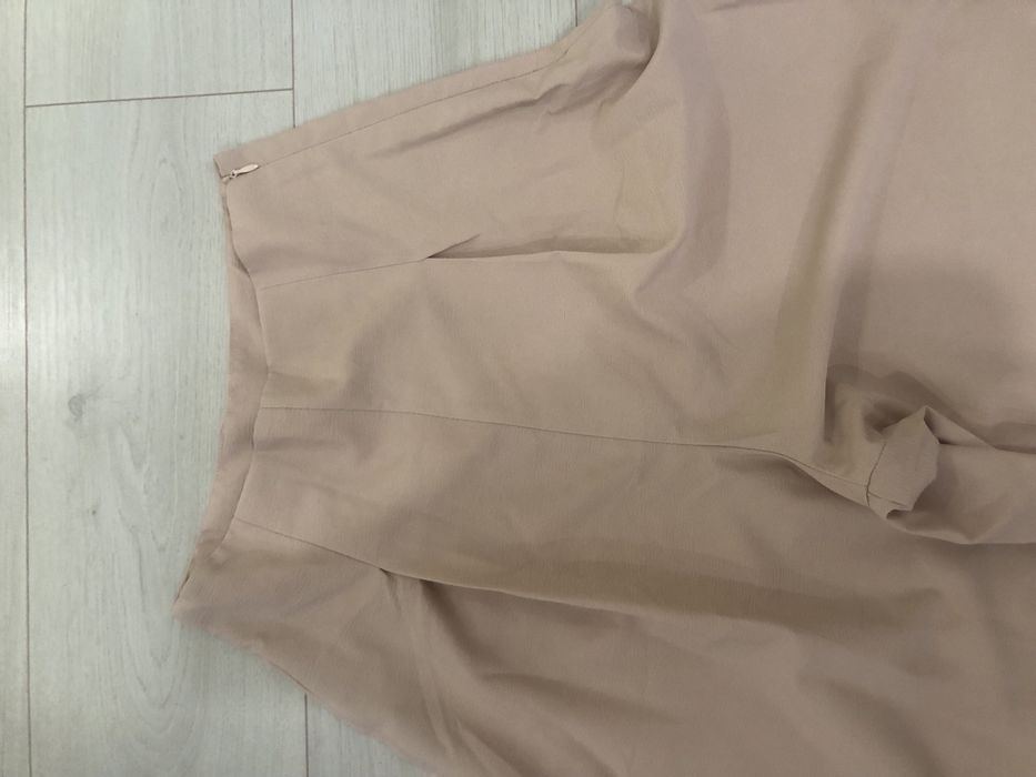 Pantalon cremes largas