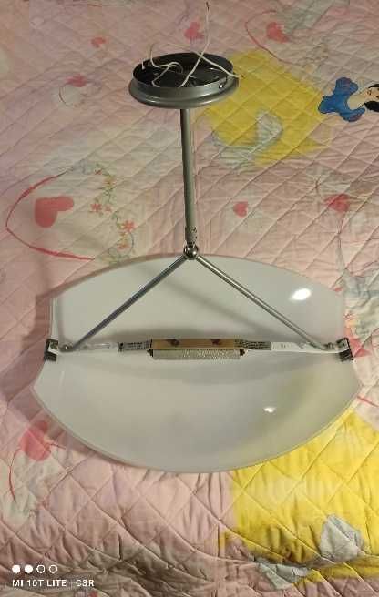 Candeeiro de Teto de Vidro