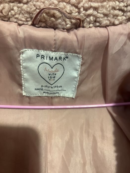 Шубка тедді Primark 140