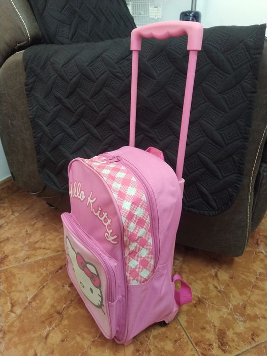 Mochila escolar para criança da Hello kitty escola casa apartamento.