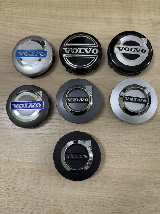 Колпачки заглушки на литые диски Volvo 64мм