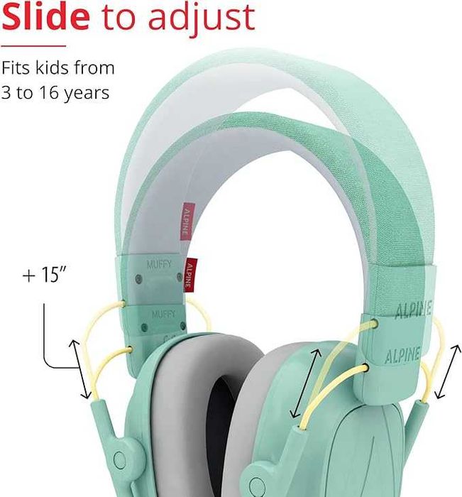 Słuchawki ochronne dla dzieci Alpine muffr kids 25 dB CE