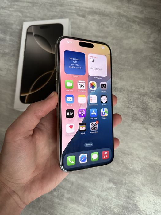 Телефон Iphone 16 pro 256gb neverlock