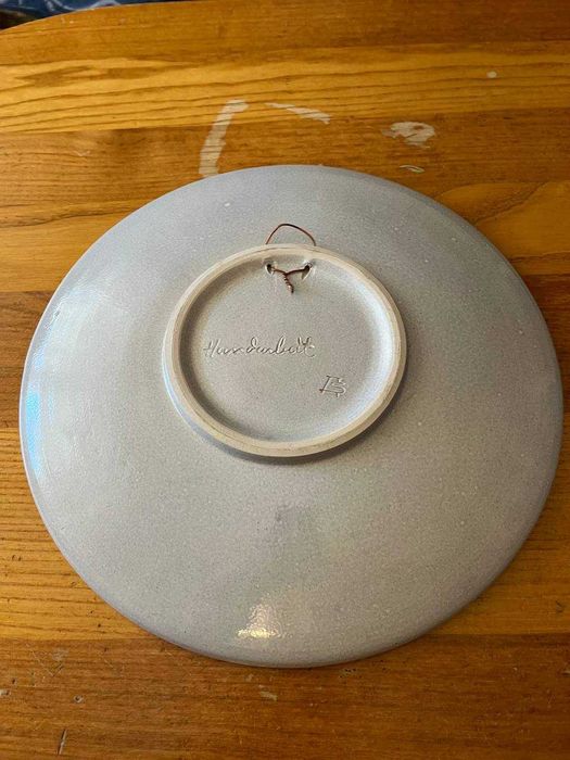 Большая  настенная  тарелка