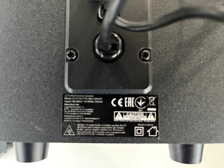 Colunas Computador - Z213 Compact 2.1 Speaker System