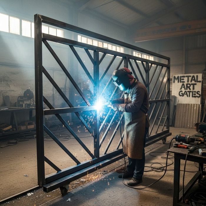 Надёжные металлоконструкции "Под ключ": Ворота, Навесы, Лестницы