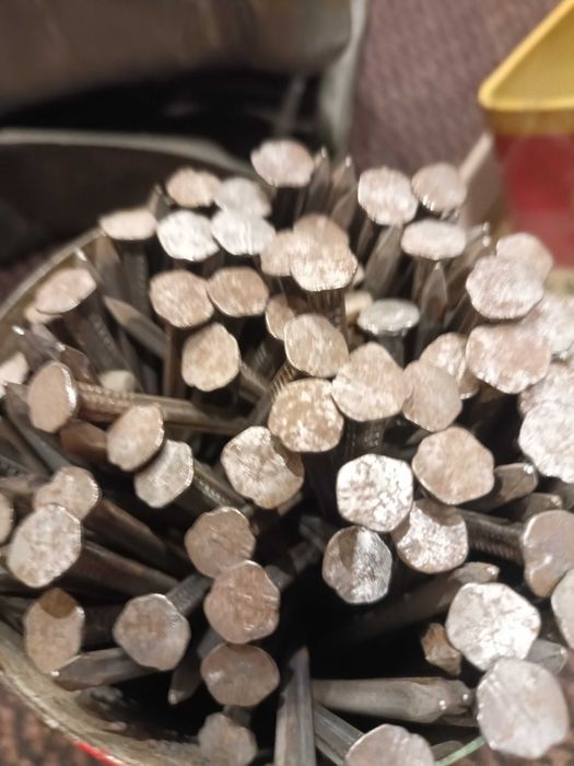 20sztuk gwoździe kute długie nowe 125mm nieużywane