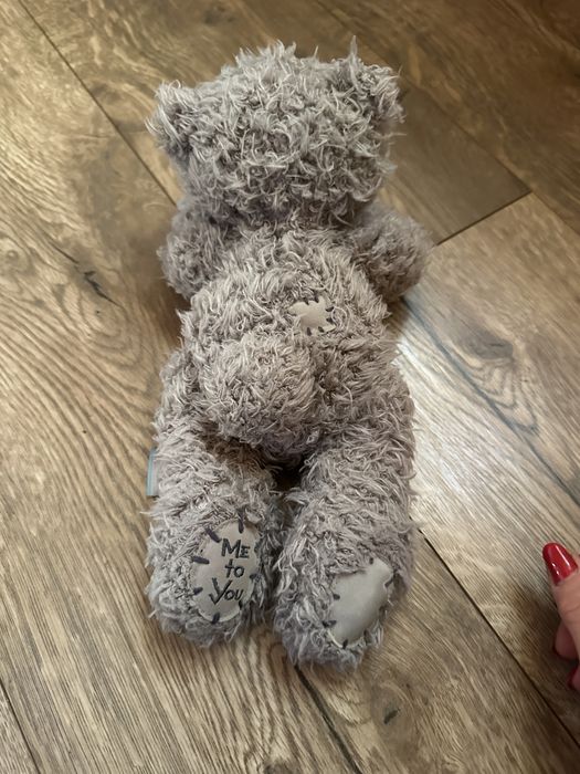 Мишка Тедди 27 см внутри с шариками