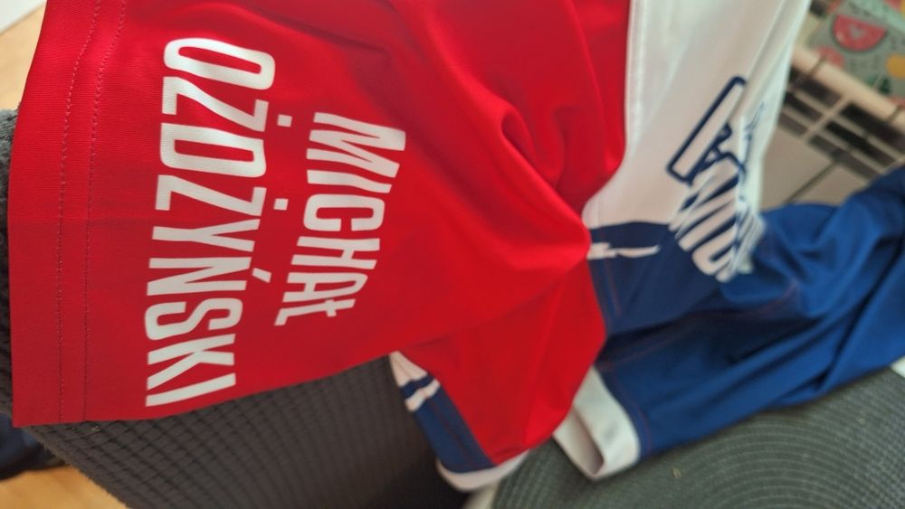 zestaw koszulek piłkarskich Budowlani Łódź, rugby, Keeza