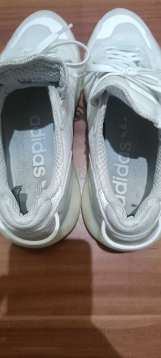 Buty sneakersy Adidas ZX 5K Boost Cloud White GX9537 białe rozmiar 42