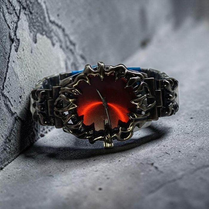 Alabaster Inferno Red | Чоловічий кварцовий годинник