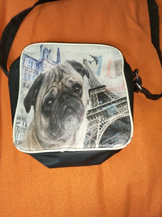 Torba na ramię z pieskiem