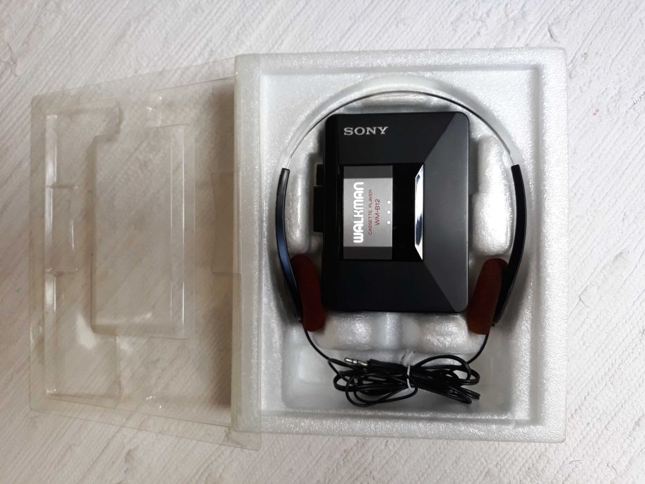 Sony Walkman WM-B12, de 1989 - completo na caixa original