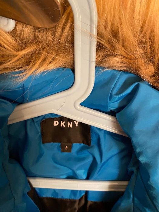 Kurtka dkny 134 cm parka zimowa !