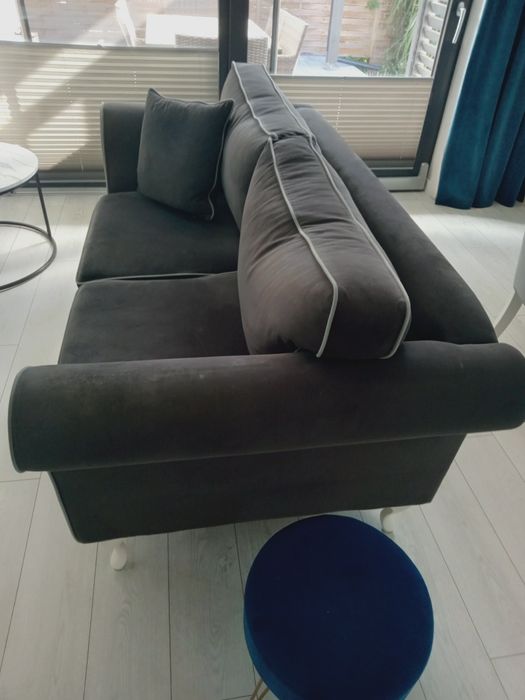 Sofa kanapa Glamour antracyt