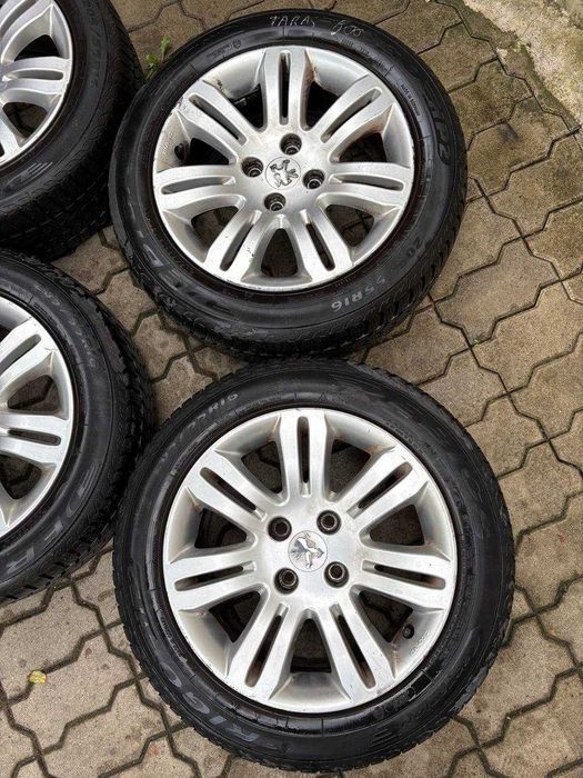 Колеса Пежо Р16 4/108 Peugeot шини зима 205/55