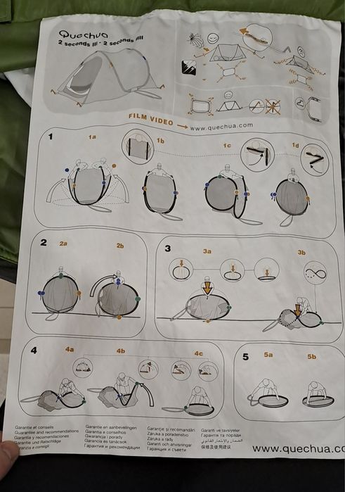 Tenda 4P montagem rápida