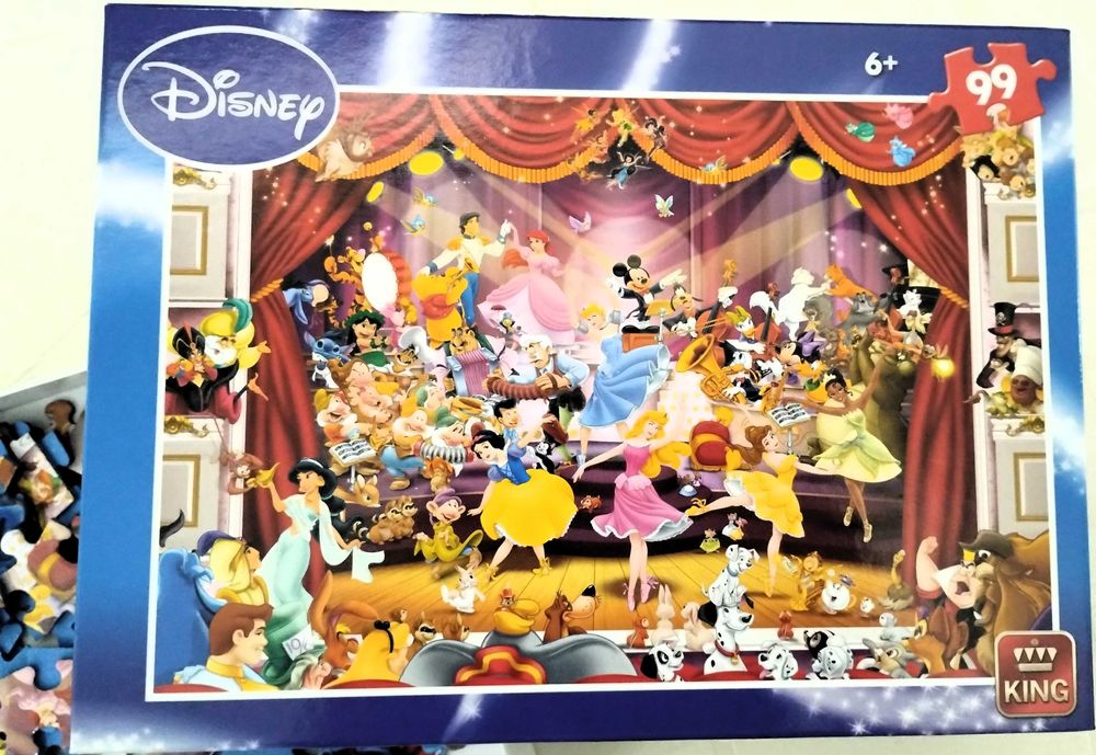 Puzzle Disney Criança 6 Anos 99 Peças