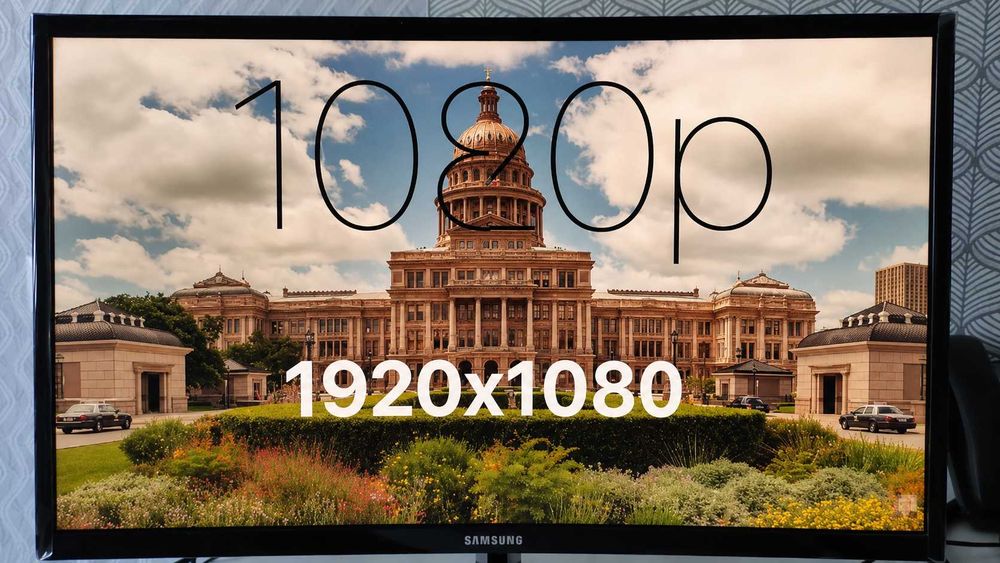 Монітор Samsung FullHD 60Гц Curved