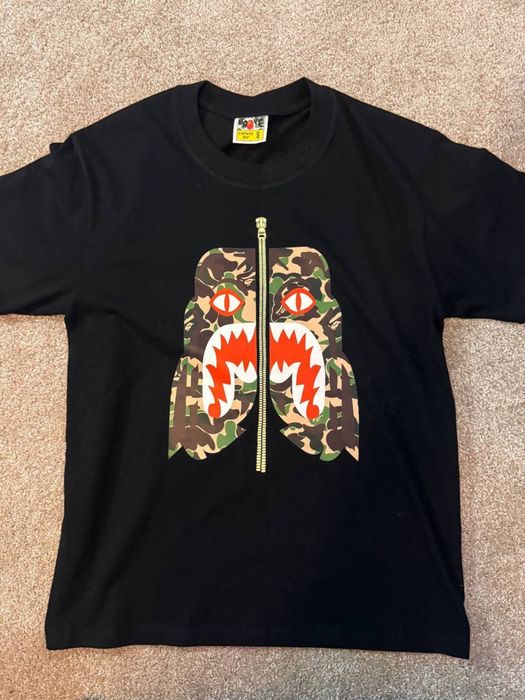 Bape Shark футболка чорна