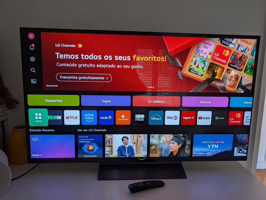 TV LG C4 55" de 2024 - como nova