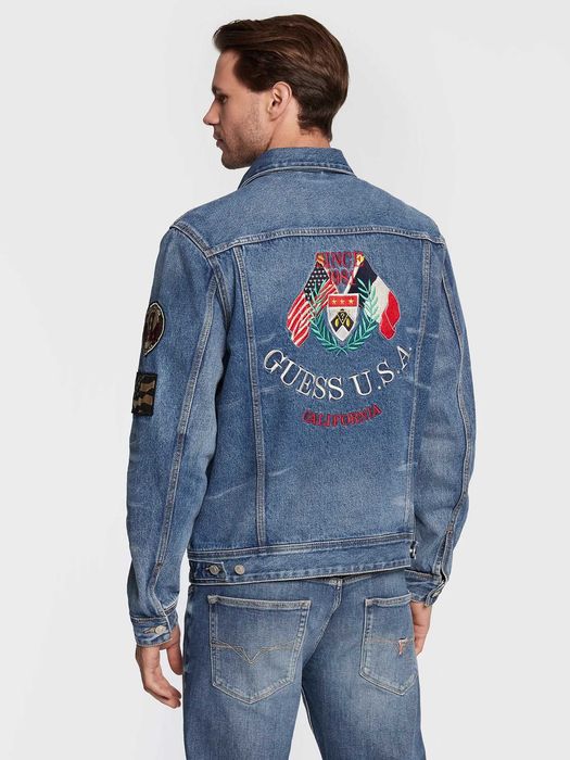 джинсова куртка Guess Dillon M2BXN1 D2IB0, розмір M (48)
