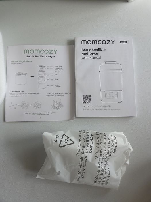 Sterylizator I suszarka do butelek Momcozy