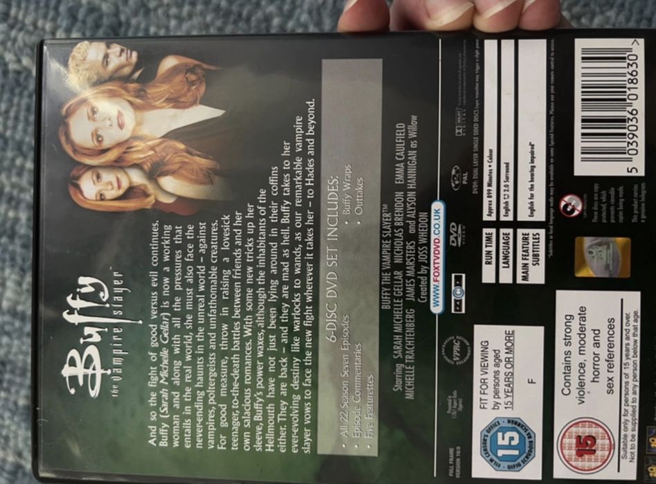 Buffy postrach wampirow sezon 7 dvd