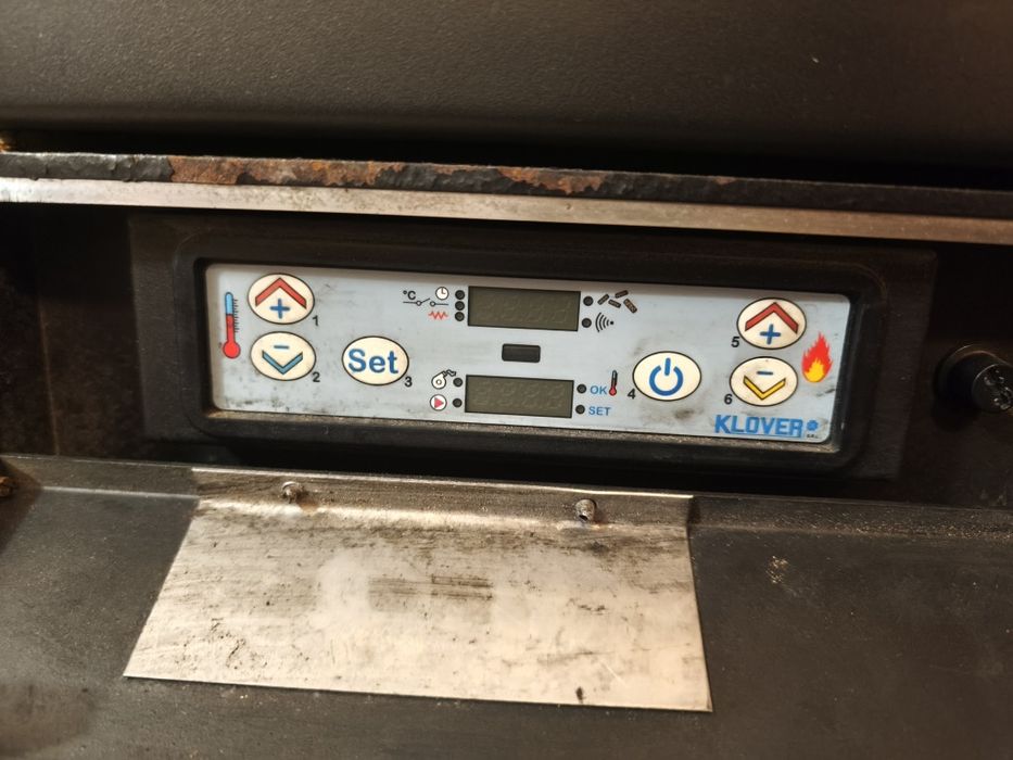 Lareira caldeira recuperador a pellets Klover