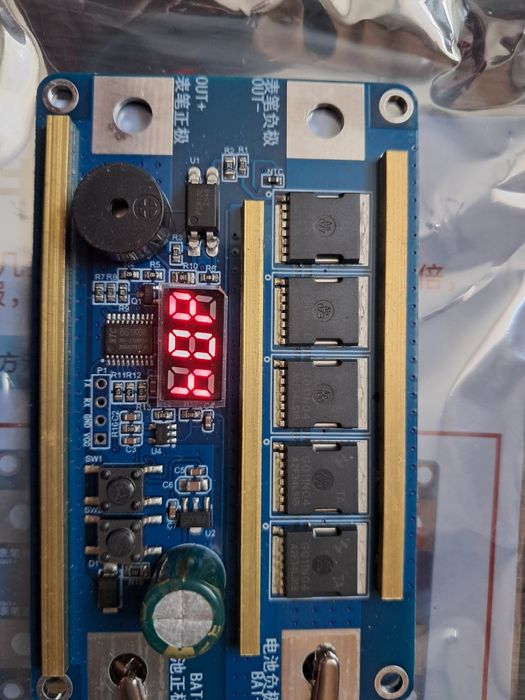 Плата для зварки акб