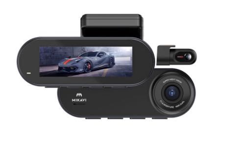 Wideorejestrator MIKAVI PQ8 (Sony STARVIS 2) 4K 3840 x 2160 z kamerą tylną + moduł LTE