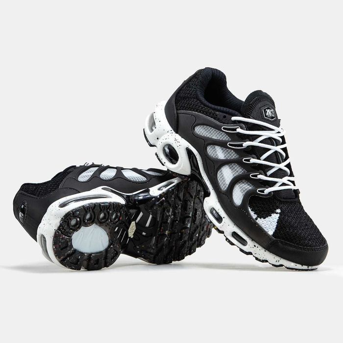 Мужские кроссовки Nike Air Max TN Terrascape Plus Black&White. 40-45