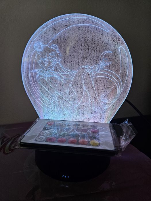 Sailor Moon - 7figuras, 5figuras, world 5, Candeeiro Led, SweetieS