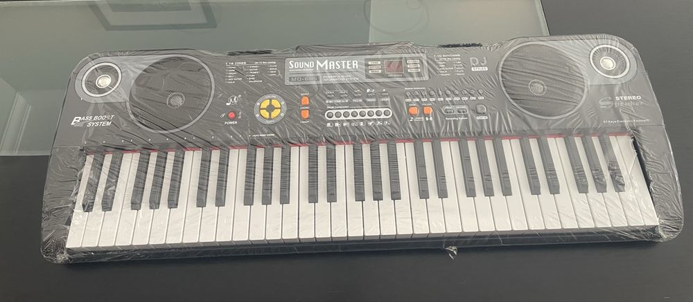 Teclado electrónico Sound Master MQ-6115 - NOVO /SELADO