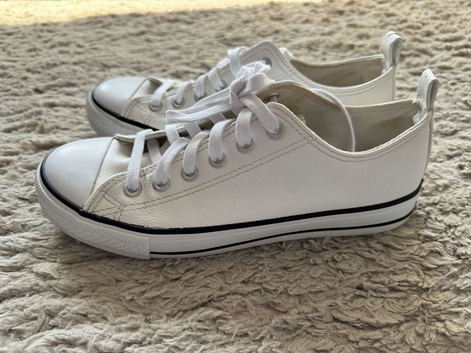 Buty trampki typu converse białe damskie roz.38