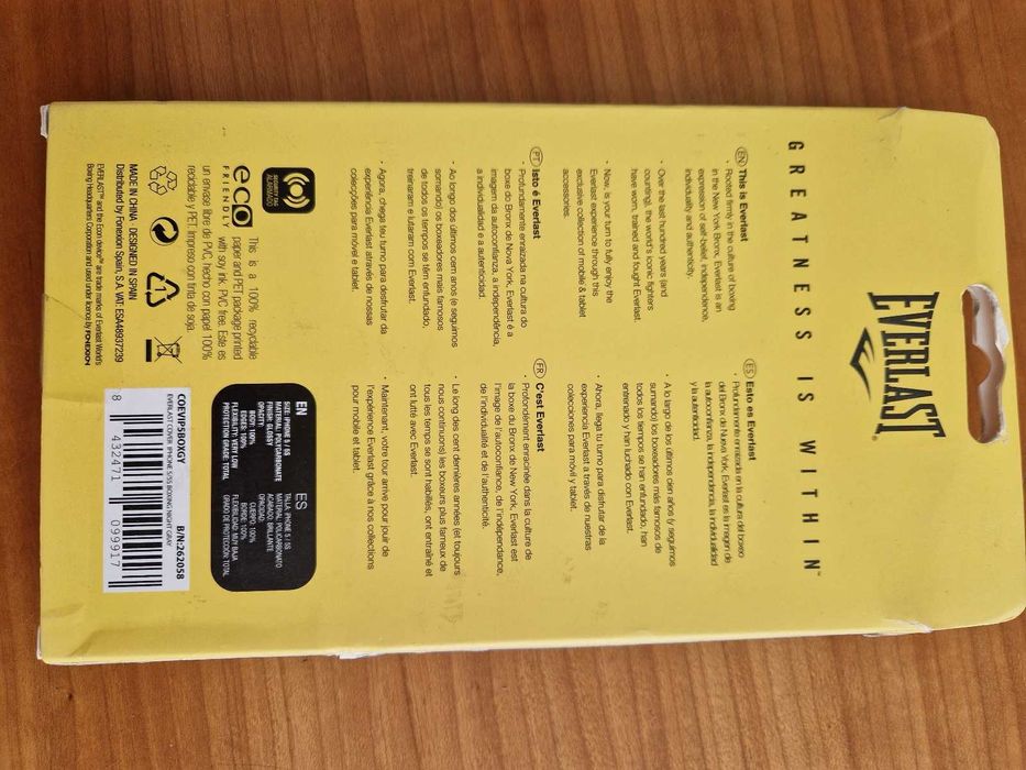 Capa iPhone 5/5S boxing night