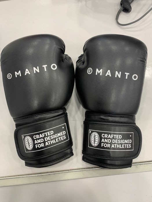 перчатки MANTO BOXING GLOVES impact black оригінал